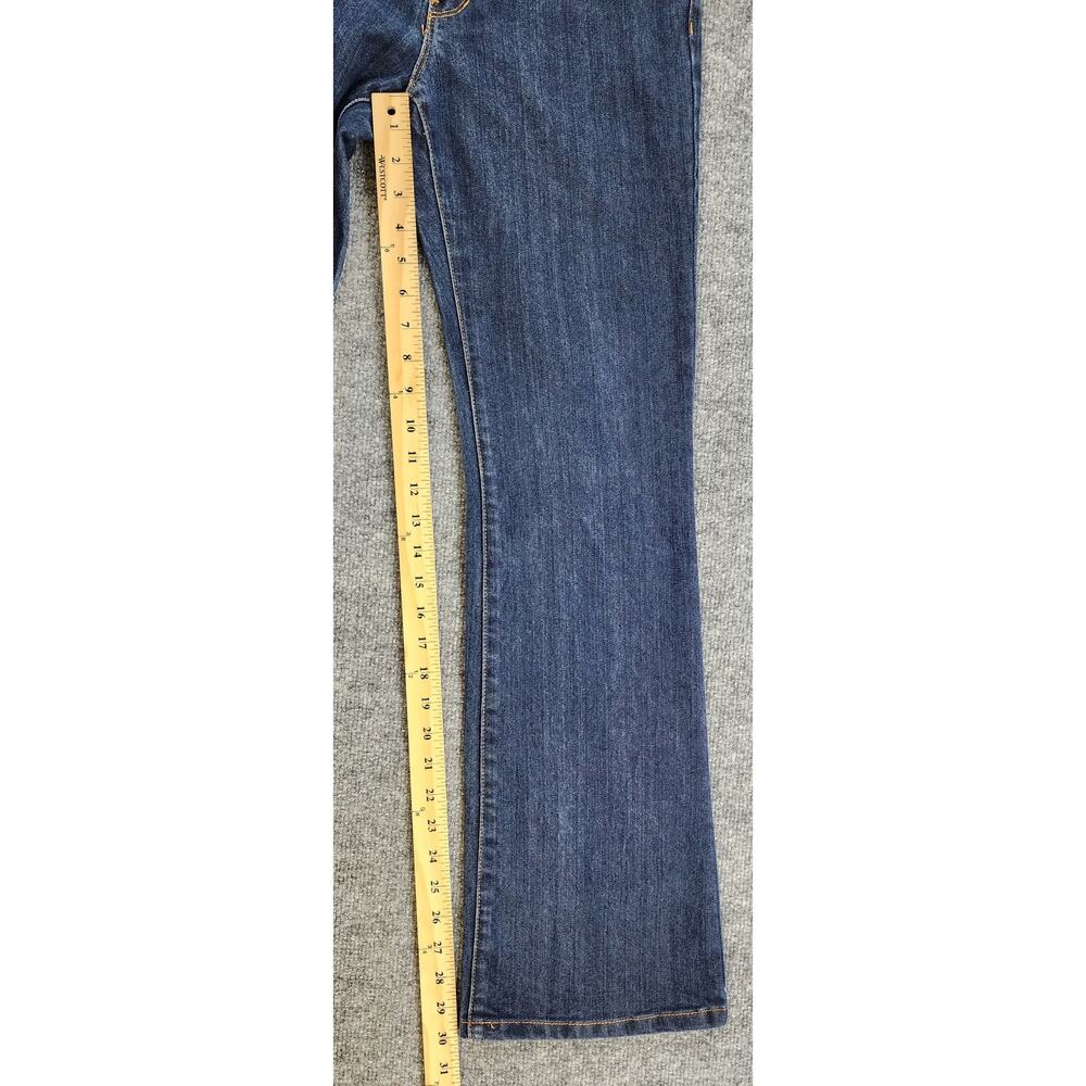 Michael Kors Jeans Womens 4 Blue Bootcut Stretch Flare Classic Casual Dark Denim - Picture 8 of 16